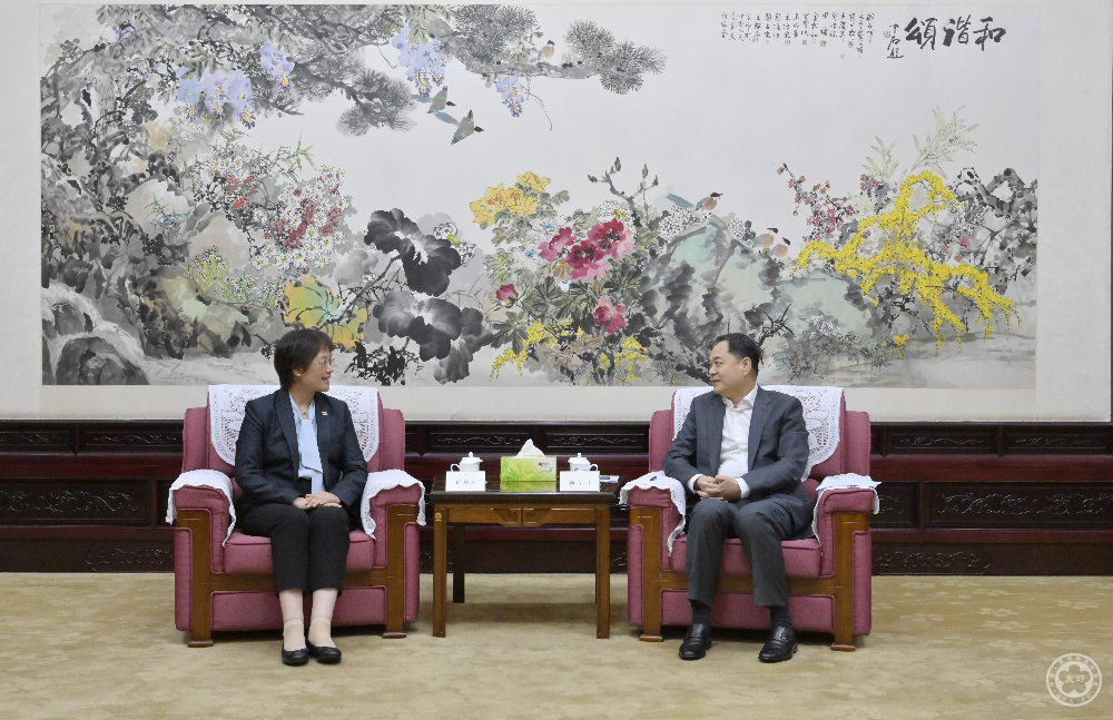 楊萬明會長會見太古（中國）有限公司主席蔣意達